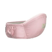 Fall Saving! Tuobarr Baby Carrier, Baby Hip Seat Belt Infant Waist Stool Strap Outdoor Toddler Seat Carrier, Single Stool Four Seasons Slope 45 Degrees, Pink